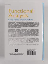 Functional analysis