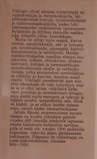 Viikinkien perintö. (Kulttuuriperintö, kuvateos, historiikki, hautalöydöt)