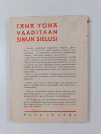 Tänä yönä vaaditaan sinun sielusi