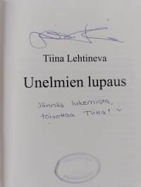 Unelmien lupaus (signeerattu, tekijän omiste)