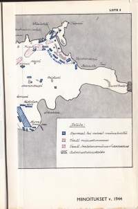 Taisteluhälytys : Suomen laivasto jatkosodassa, 1961. Kokonaisesitys laivastomme jatkosodasta. Karttaliitteitä.