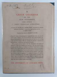 A Greek-English Lexicon of the New Testament and Other Early Christian Literature