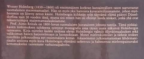 Werner Holmbergin taide.  ( Taiteilijaelämäkerrat. maalaustaide, kuvataiteilijat, maisemamaalaus )