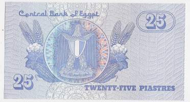 Egypti  25 Piasters   1985-99 seteli