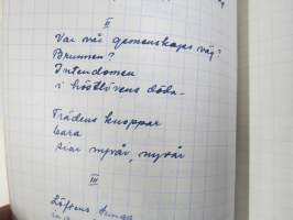 Gunnel Lehtinen-Cleven (&amp; Fredric Cleve) vastaanottamia kirjeitä, papereita - lippusia ja lappusia, isohko erä sukuhistoriaa pitkähköltä ajanjaksolta