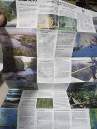 Suomi - Finland - Luonnonkulkijan maantiekartta - WWF / Scan-Auto 1988