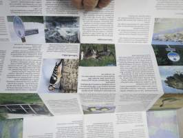 Suomi - Finland - Luonnonkulkijan maantiekartta - WWF / Scan-Auto 1988