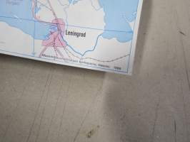 Suomi - Finland - Luonnonkulkijan maantiekartta - WWF / Scan-Auto 1988