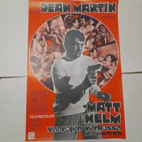 Matt Helm - vaarojen verkossa - Matt Helm - i farornas nät -elokuvajuliste, Dean Martin, Senta Berger, Henry Levin