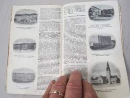 Missä ja mitä Helsingissä? Matkailijakartta 1946 Turistkarta - Vad och var i Helsingfors