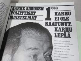 Vip 1971 nr 12, sis. mm. seur. artikkelit / kuvat / mainokset; Otettiin pienet joulut, Aarre Simosen muistelmat 1, Varusmiesten kuolemat lisääntyvät, Elämä