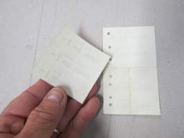 Valtionrautatiet  - Konduktöörilippu (2 eri ryhmää) -matkalippu