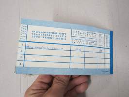 AY / Finnair, Vaasa - Sundsvall -matkalippuvihko