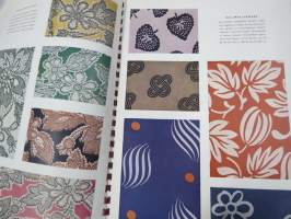 Centrotex - Tsekkoslovakialaisen tekstiiliteollisuuden kangaskuosien esittelykirja v. 1956