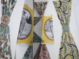 Centrotex - Tsekkoslovakialaisen tekstiiliteollisuuden kangaskuosien esittelykirja v. 1956