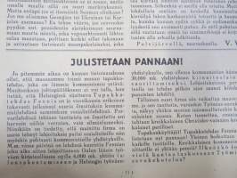 Aktivisti 1930 nr 14 - Lapuanliikkeen äänenkannattaja, Lapuan kokouksen julkilausuma, 11. vuotta kaltereita maksoi 2 kommunistin ulosheittäminen, Uhkaus Kosolalle ym