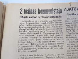 Aktivisti 1930 nr 14 - Lapuanliikkeen äänenkannattaja, Lapuan kokouksen julkilausuma, 11. vuotta kaltereita maksoi 2 kommunistin ulosheittäminen, Uhkaus Kosolalle ym