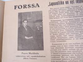 Aktivisti 1930 nr 13 - Lapuanliikkeen äänenkannattaja, Paavo Markkula vapaaksi Forssassa, On korpi noussut, Karjalan aktivisti opettaja J.A. Salo, Herää Suomi