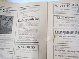 Aktivisti 1930 nr 13 - Lapuanliikkeen äänenkannattaja, Paavo Markkula vapaaksi Forssassa, On korpi noussut, Karjalan aktivisti opettaja J.A. Salo, Herää Suomi