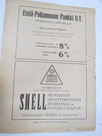 Aktivisti 1930 nr 13 - Lapuanliikkeen äänenkannattaja, Paavo Markkula vapaaksi Forssassa, On korpi noussut, Karjalan aktivisti opettaja J.A. Salo, Herää Suomi