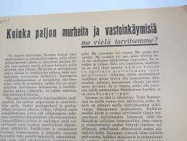 Aktivisti 1930 nr 9 - Lapuanliikkeen äänenkannattaja, Mikä mies on Vihtori Kosola - Suomalainen talonpoika Vihtori Kosola -artikkeli, Siltasaaren puusuutarit, ym.