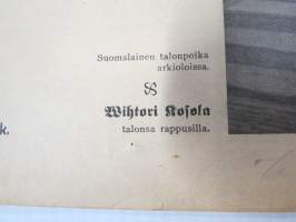 Aktivisti 1930 nr 9 - Lapuanliikkeen äänenkannattaja, Mikä mies on Vihtori Kosola - Suomalainen talonpoika Vihtori Kosola -artikkeli, Siltasaaren puusuutarit, ym.