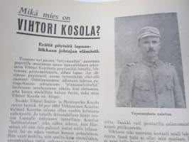 Aktivisti 1930 nr 9 - Lapuanliikkeen äänenkannattaja, Mikä mies on Vihtori Kosola - Suomalainen talonpoika Vihtori Kosola -artikkeli, Siltasaaren puusuutarit, ym.