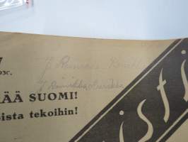 Aktivisti 1930 nr 7 - Lapuanliikkeen äänenkannattaja, Herra Jalander, Suomen Ammattijärjestö - Kommunistien vahva linnoitus, Itävaltalaisia Lapualla, Leskisen puukko