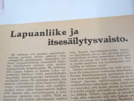 Aktivisti 1930 nr 7 - Lapuanliikkeen äänenkannattaja, Herra Jalander, Suomen Ammattijärjestö - Kommunistien vahva linnoitus, Itävaltalaisia Lapualla, Leskisen puukko