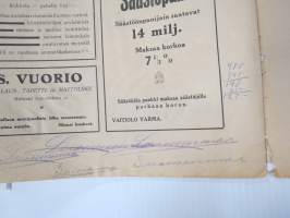Aktivisti 1930 nr 7 - Lapuanliikkeen äänenkannattaja, Herra Jalander, Suomen Ammattijärjestö - Kommunistien vahva linnoitus, Itävaltalaisia Lapualla, Leskisen puukko