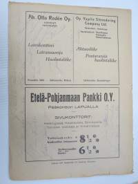 Aktivisti 1930 nr 7 - Lapuanliikkeen äänenkannattaja, Herra Jalander, Suomen Ammattijärjestö - Kommunistien vahva linnoitus, Itävaltalaisia Lapualla, Leskisen puukko