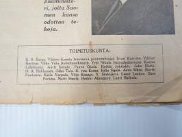 Aktivisti 1930 nr 6 - Lapuanliikkeen äänenkannattaja, Salainen kommunistipuolue Suomessa, Ukko-Pekka, Elagu Lapua, Aktivistivainoaminen on alkanut, Työmaaterrori, ym