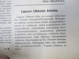 Aktivisti 1930 nr 6 - Lapuanliikkeen äänenkannattaja, Salainen kommunistipuolue Suomessa, Ukko-Pekka, Elagu Lapua, Aktivistivainoaminen on alkanut, Työmaaterrori, ym