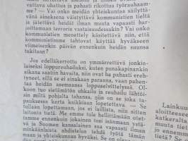 Aktivisti 1930 nr 6 - Lapuanliikkeen äänenkannattaja, Salainen kommunistipuolue Suomessa, Ukko-Pekka, Elagu Lapua, Aktivistivainoaminen on alkanut, Työmaaterrori, ym