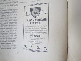 Aktivisti 1930 nr 6 - Lapuanliikkeen äänenkannattaja, Salainen kommunistipuolue Suomessa, Ukko-Pekka, Elagu Lapua, Aktivistivainoaminen on alkanut, Työmaaterrori, ym