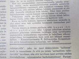Aktivisti 1930 nr 6 - Lapuanliikkeen äänenkannattaja, Salainen kommunistipuolue Suomessa, Ukko-Pekka, Elagu Lapua, Aktivistivainoaminen on alkanut, Työmaaterrori, ym