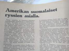 Aktivisti 1930 nr 6 - Lapuanliikkeen äänenkannattaja, Salainen kommunistipuolue Suomessa, Ukko-Pekka, Elagu Lapua, Aktivistivainoaminen on alkanut, Työmaaterrori, ym