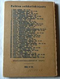 Samminkylän kauhu  Poikien seikkailukirjasto 38