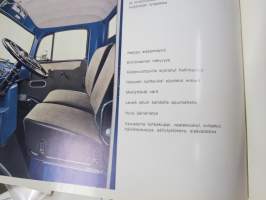 Mercedes-Benz L/LA 710, kokonaispaino 8 tn, teho 110 hv SAE, D-Benz suorasuihkutusjärjestelmä kuorma-auto -myyntiesite