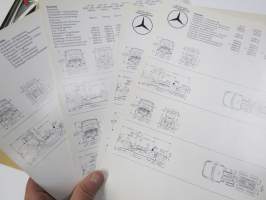 Mercedes-Benz Typenreihe 2623 L / LK /LA / LAK LAS LS / LB kuorma-auto -myyntiesite