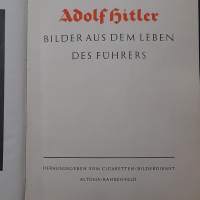 Adolf Hitler BILDERAUS DEM LEBEN DES FUHRERS  keräilykuva kirja