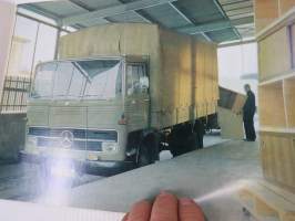 Mercedes-Benz frambyggda lastbilar LP / LPS 810, 1013, 1213 kuorma-auto -myyntiesite, ruotsinkielinen