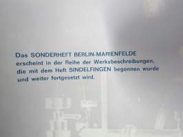 Mercedes-Benz Scheinwerfer - Sonderheft Berlin Marienfelde -moottoritehtaan erikoisjulkaisu, saksankielinen