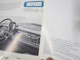 Mercedes-Benz - Daimler-Benz automatiska växellåda -myyntiesite, automaattivaihteisto, ruotsinkielinen