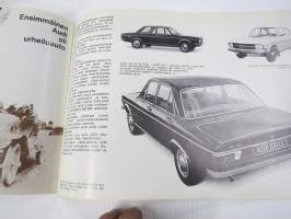 Veho Oy 30 vauhdikasta vuotta - Vehon automyynnin historiikki, hyvä kuvitus, sisältää asiaa merkeistä Austin, Mercedes-Benz, Unimog, Audi.
