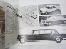 Veho Oy 30 vauhdikasta vuotta - Vehon automyynnin historiikki, hyvä kuvitus, sisältää asiaa merkeistä Austin, Mercedes-Benz, Unimog, Audi.