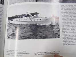 Die ersten 75 Jahre - Daimler-Benz Werk Berlin-Marienfelde -moottoritehtaan historiikki, saksankielinen, erinomainen kuvitus