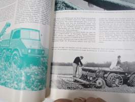 Unimog Ratgeber Heft 12 Juni 1958 -asiakaslehti, saksankielinen