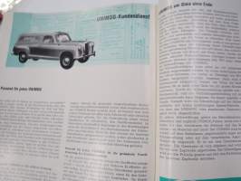 Unimog Ratgeber Heft 12 Juni 1958 -asiakaslehti, saksankielinen