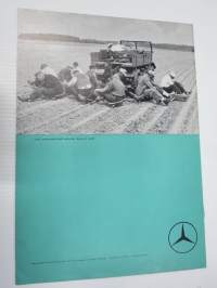 Unimog Ratgeber Heft 12 Juni 1958 -asiakaslehti, saksankielinen